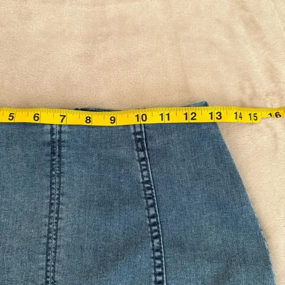 Free people mini skirt size 6 - Picture 3 of 8